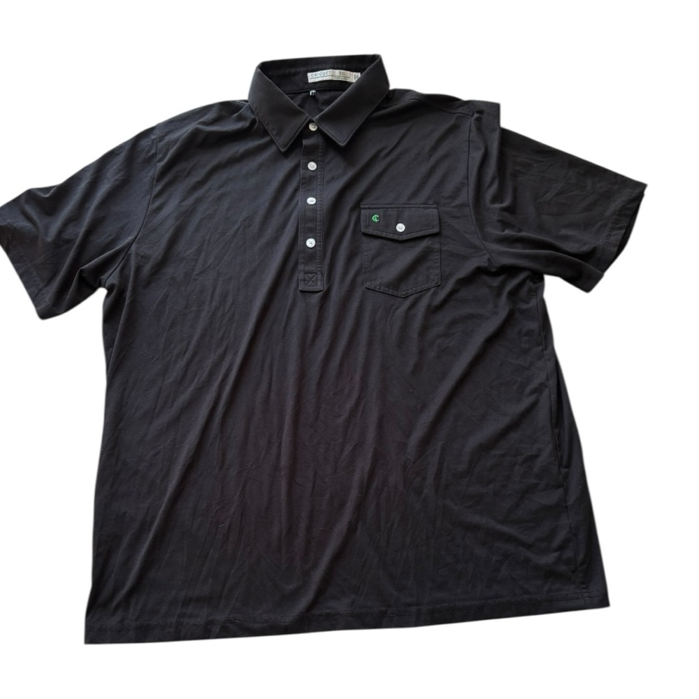 Criquet Performance Jersey Players Black Polo | XXL - Picture 10 of 14